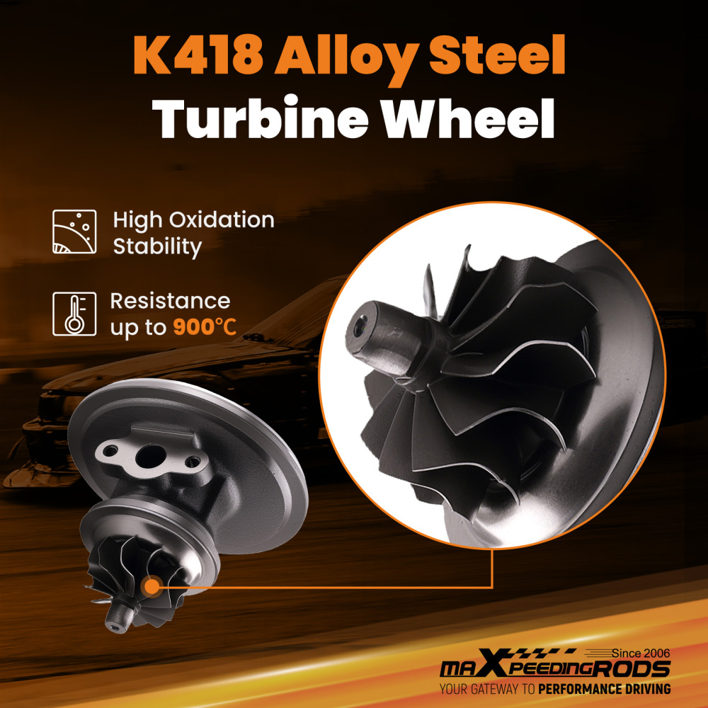 Turbine Coreassy Cartuccia compatibile per Fiat Commercial Ducato 2.3L 53039880116 504136797